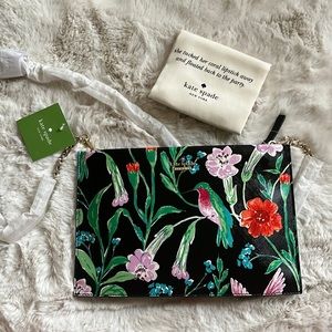 NWT Kate Spade Cameron Street Jardin Sima Clutch Crossbody W/ Removable Chain